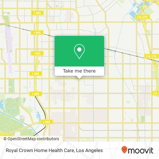 Royal Crown Home Health Care map