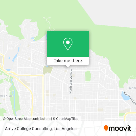 Arrive College Consulting map