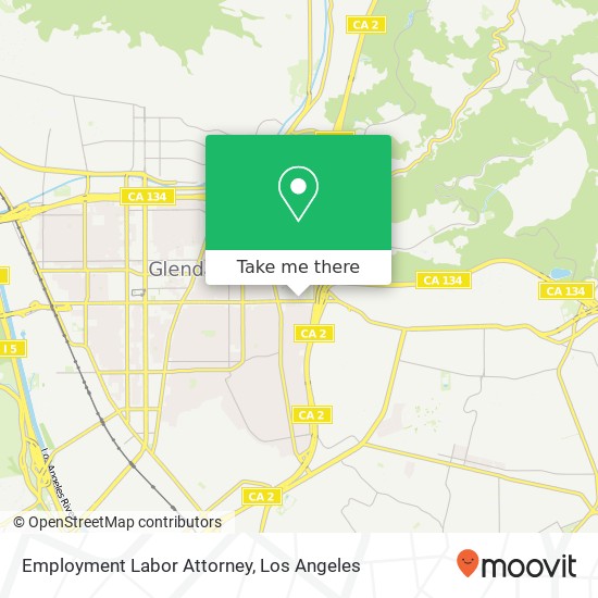 Employment Labor Attorney map