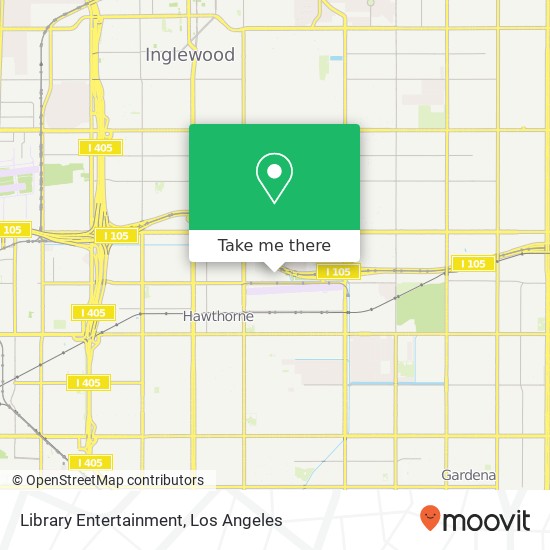 Mapa de Library Entertainment