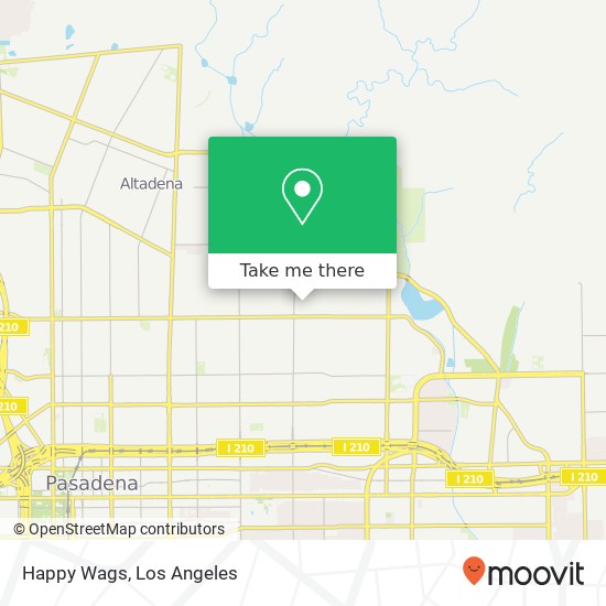 Happy Wags map