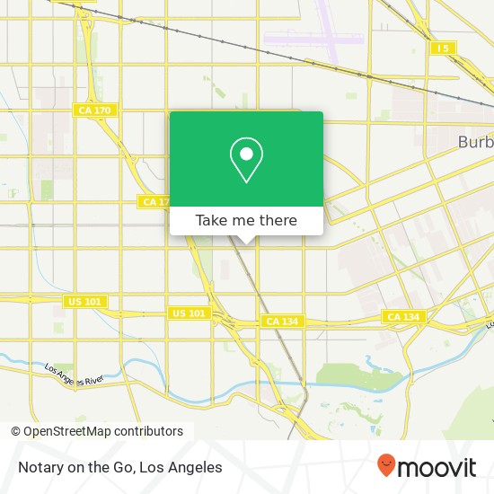 Mapa de Notary on the Go