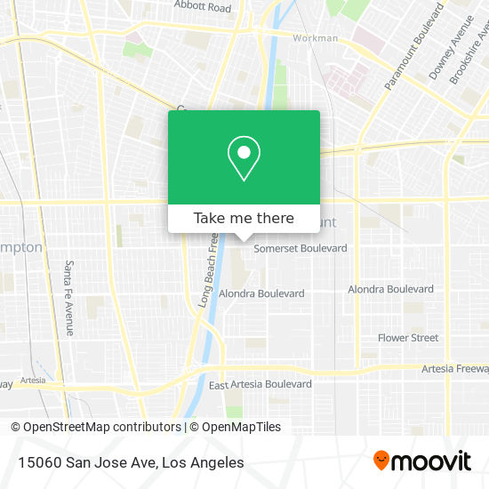 15060 San Jose Ave map