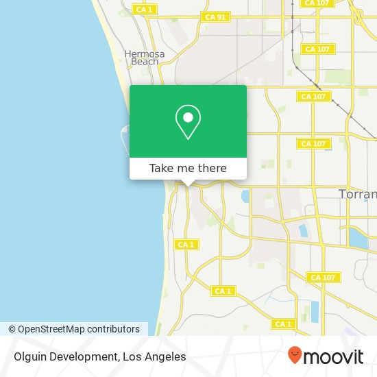 Olguin Development map