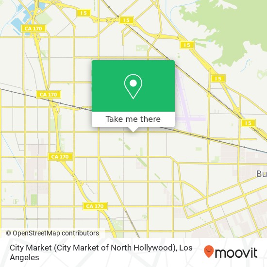 City Market (City Market of North Hollywood) map