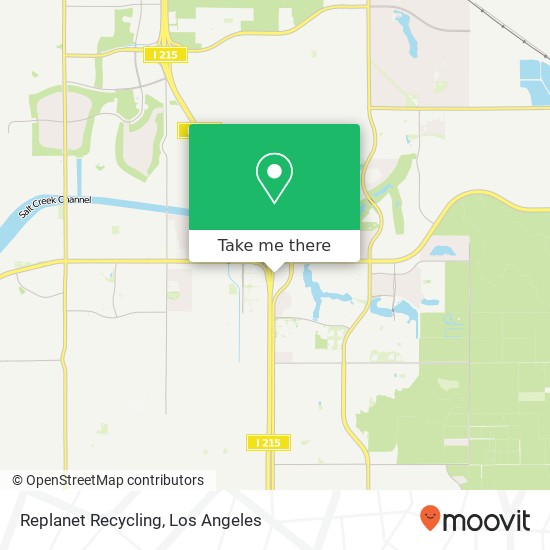 Mapa de Replanet Recycling