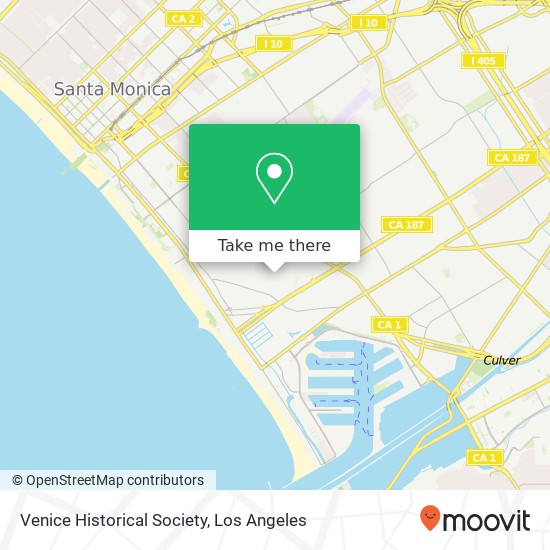 Venice Historical Society map