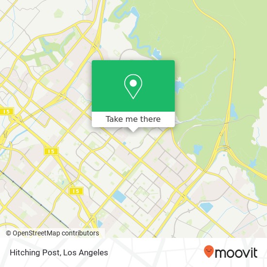 Hitching Post map