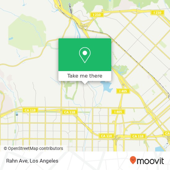 Mapa de Rahn Ave