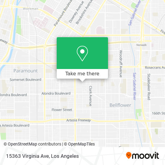 15363 Virginia Ave map