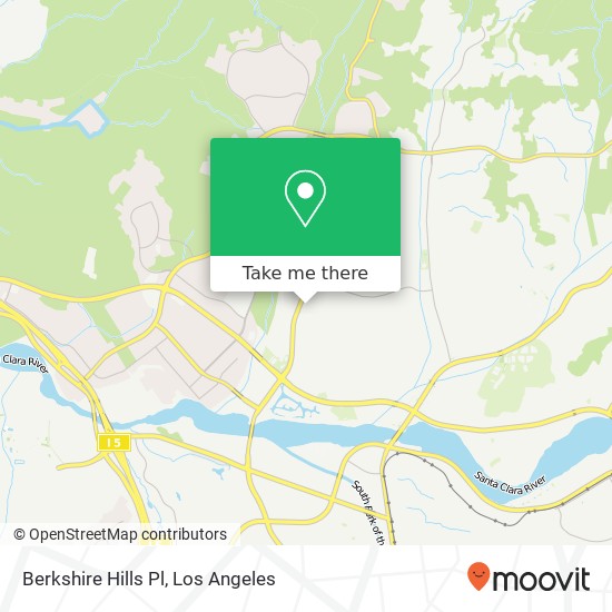 Berkshire Hills Pl map