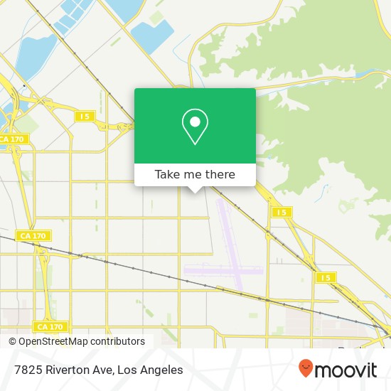 7825 Riverton Ave map