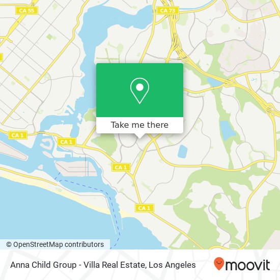 Anna Child Group - Villa Real Estate map