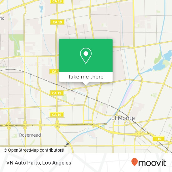 VN Auto Parts map