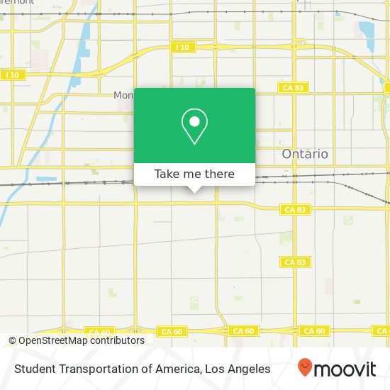 Mapa de Student Transportation of America