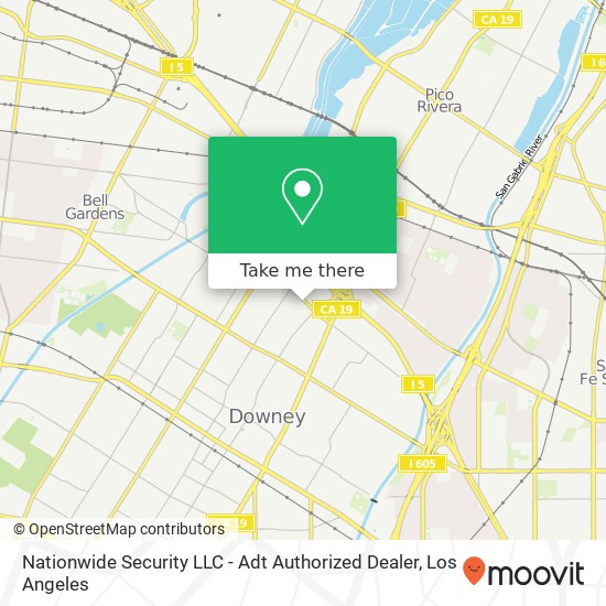 Nationwide Security LLC - Adt Authorized Dealer map