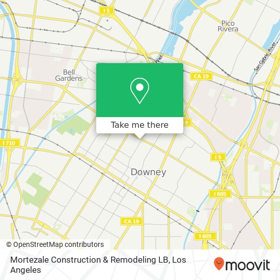 Mortezale Construction & Remodeling LB map