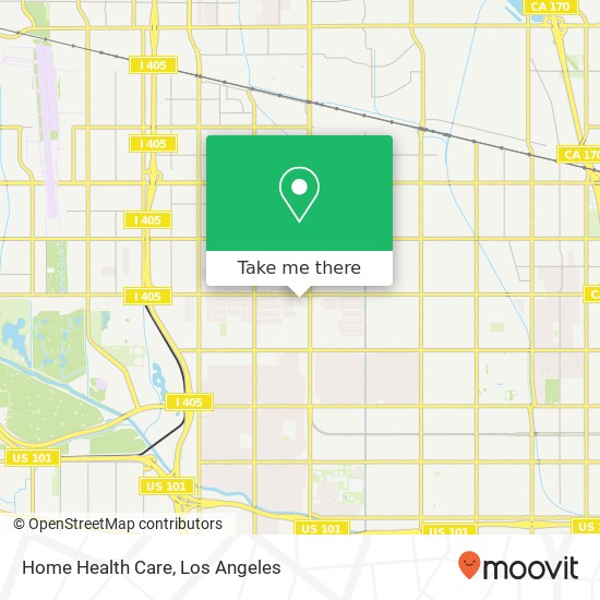 Mapa de Home Health Care