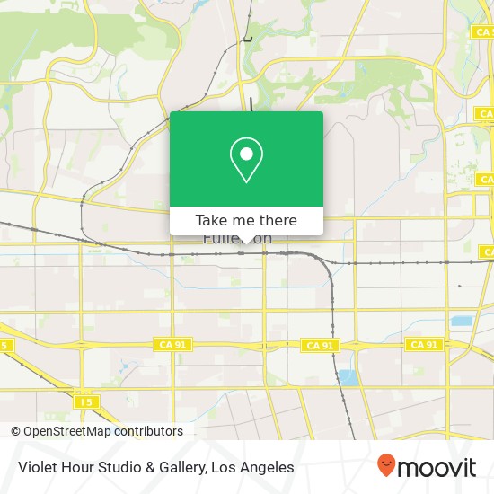 Violet Hour Studio & Gallery map