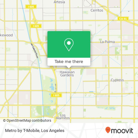 Metro by T-Mobile map