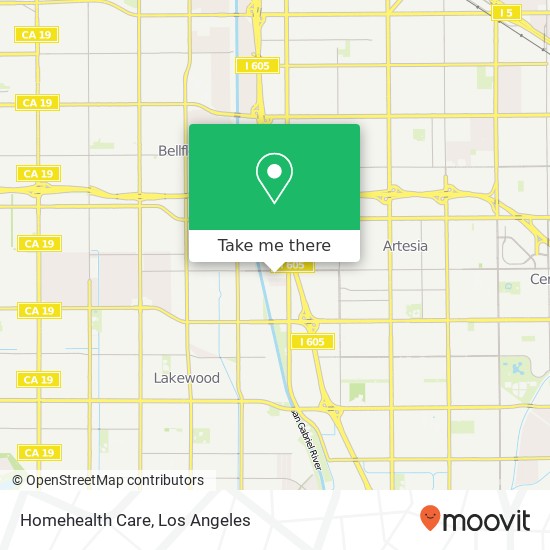 Homehealth Care map