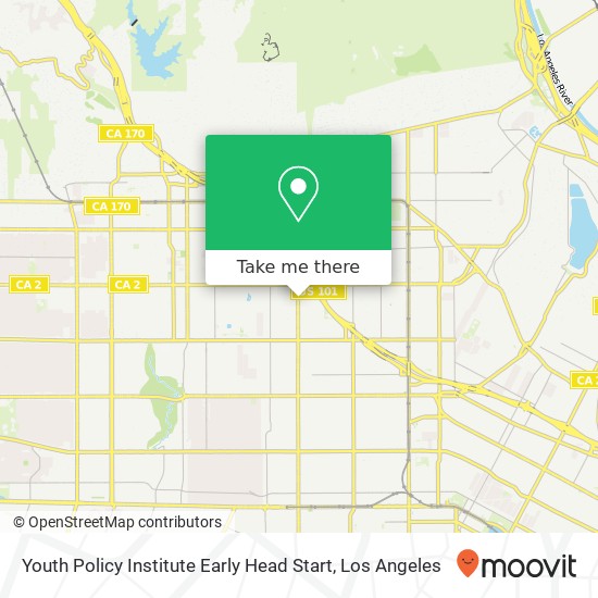 Mapa de Youth Policy Institute Early Head Start