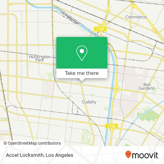 Accel Locksmith map