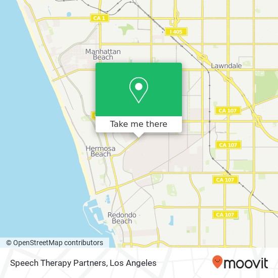 Mapa de Speech Therapy Partners