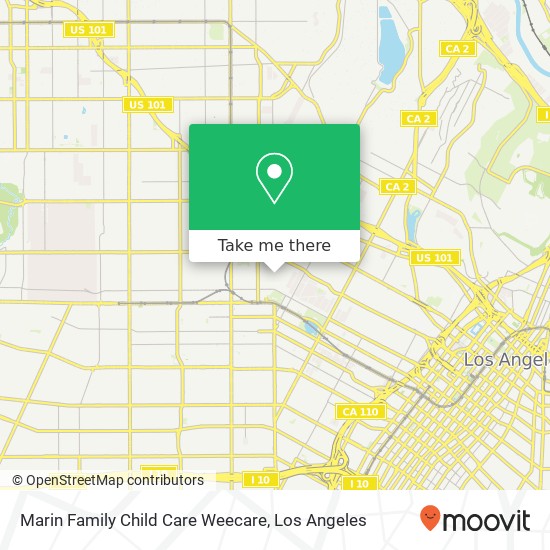 Mapa de Marin Family Child Care Weecare