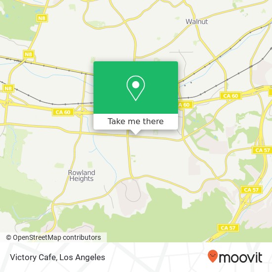 Mapa de Victory Cafe