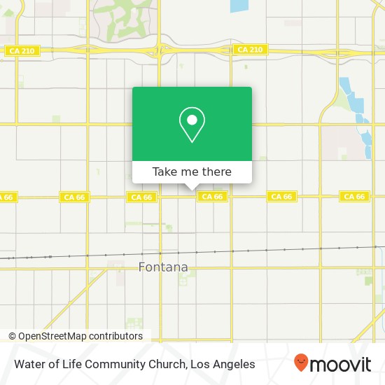 Mapa de Water of Life Community Church