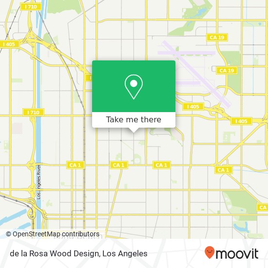 de la Rosa Wood Design map