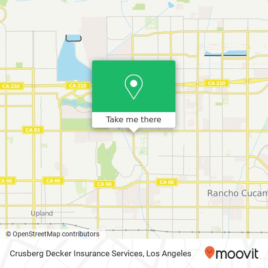Mapa de Crusberg Decker Insurance Services