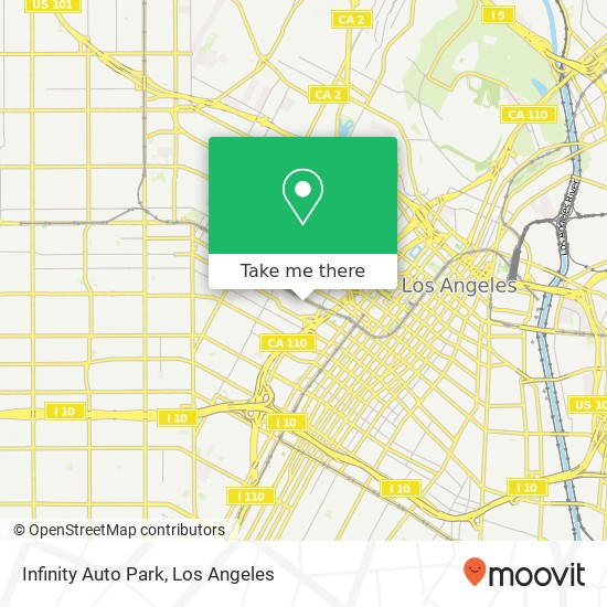 Infinity Auto Park map