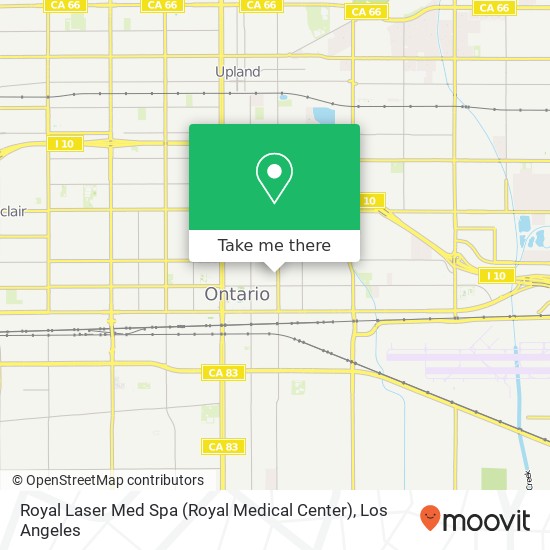 Mapa de Royal Laser Med Spa (Royal Medical Center)