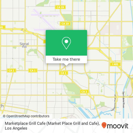 Mapa de Marketplace Grill Cafe (Market Place Grill and Cafe)