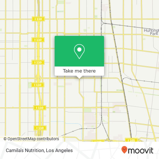 Camila's Nutrition map