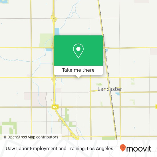 Uaw Labor Employment and Training map