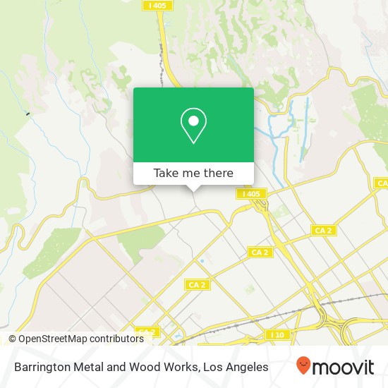 Barrington Metal and Wood Works map