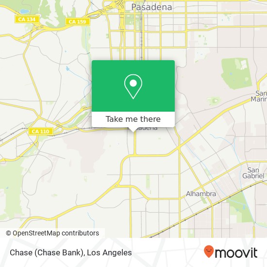 Mapa de Chase (Chase Bank)