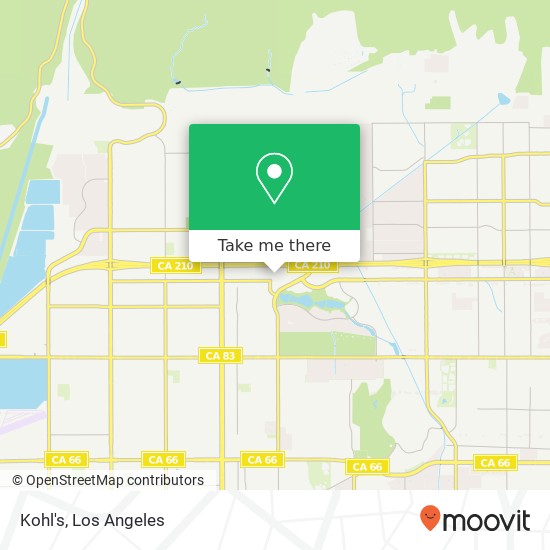 Kohl's map