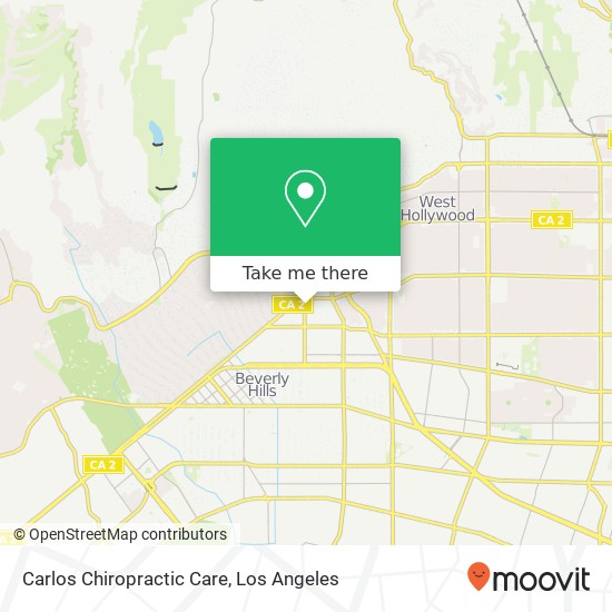 Carlos Chiropractic Care map