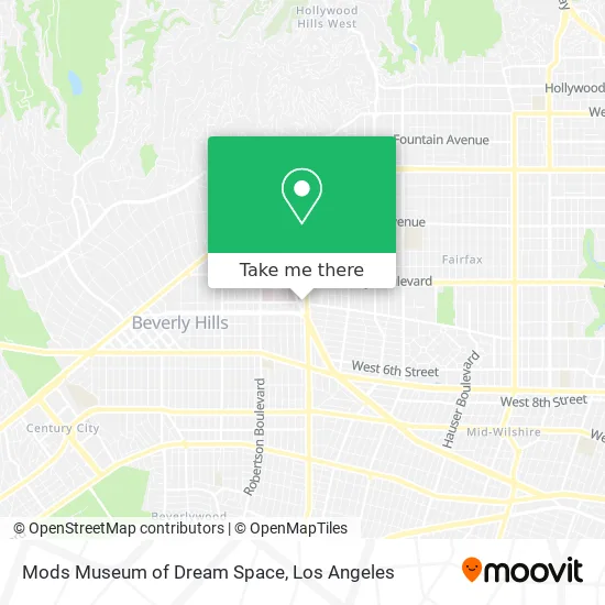 Mods Museum of Dream Space map