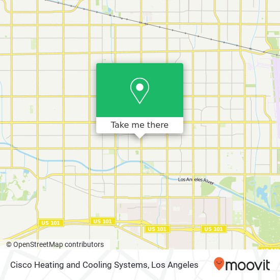 Cisco Heating and Cooling Systems map