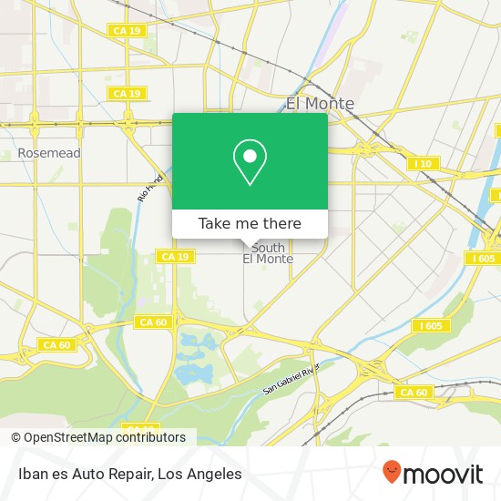 Iban es Auto Repair map