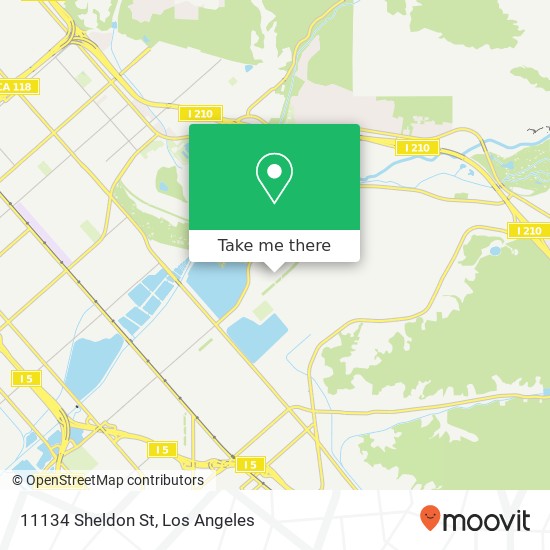 Mapa de 11134 Sheldon St