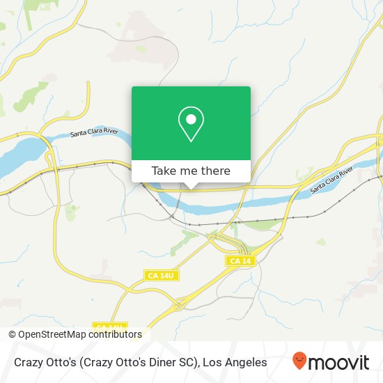 Crazy Otto's (Crazy Otto's Diner SC) map