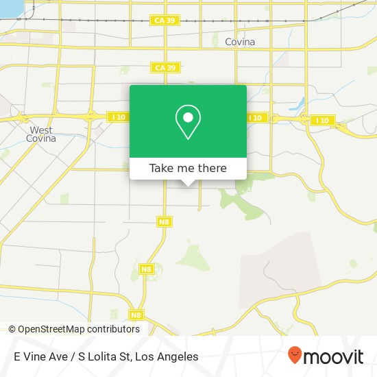 E Vine Ave / S Lolita St map