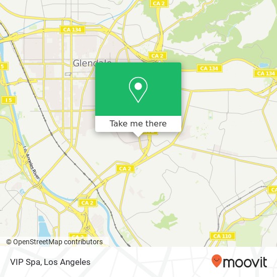 VIP Spa map