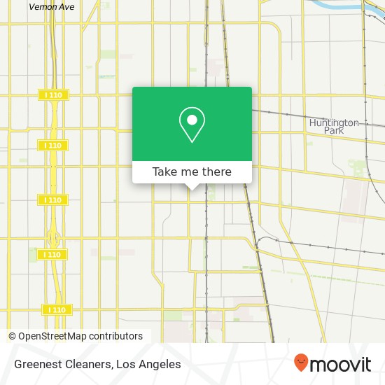 Greenest Cleaners map